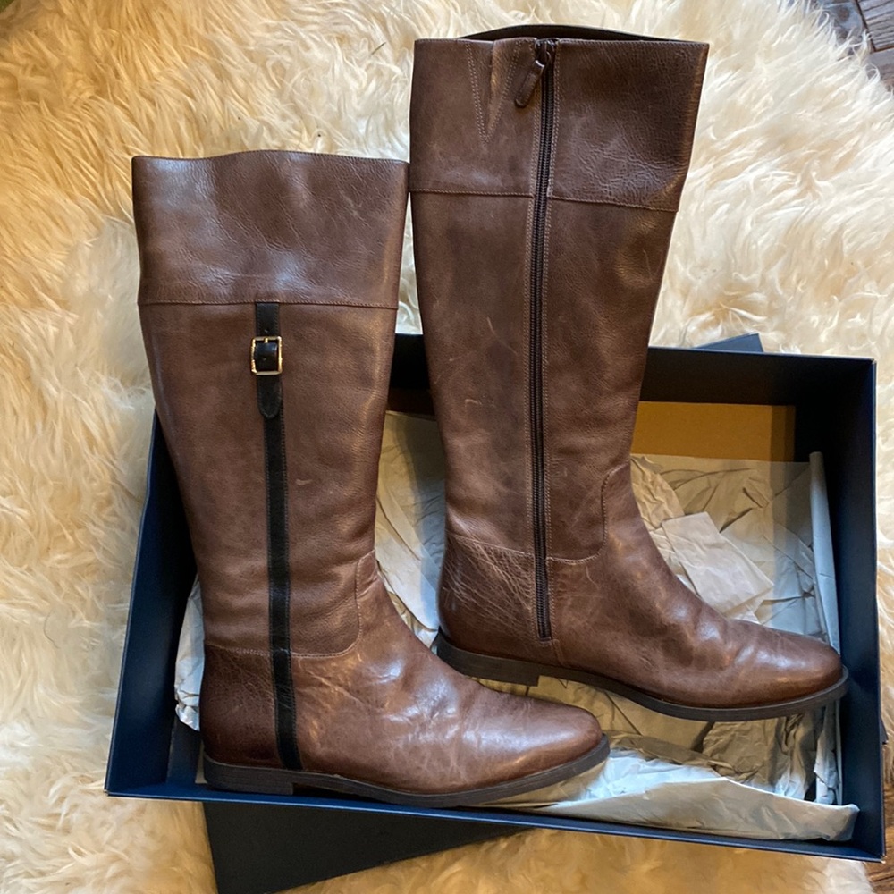 Cole Haan Eldridge Riding Boot; NIB; Size: 8.5; Color: Chestnut